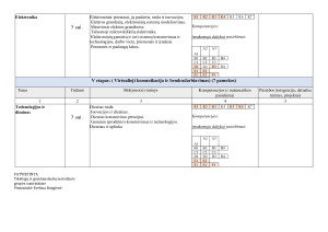 Technologijų ilgalaikis planas 8 klasė. Paveikslėlis 8