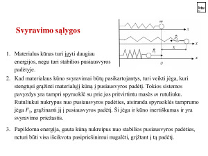 Mechaniniai svyravimai, bangos. Paveikslėlis 2