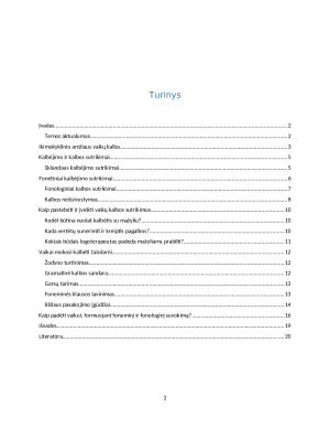 Kalbėjimo ir kalbos sutrikimų turinčių vaikų ugdymo aspektai. Paveikslėlis 2