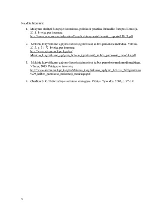 Kodėl svarbu ugdyti mokinių savarankiško skaitymo gebėjimus ir skatinti juos reflektuoti savo veiklą. Paveikslėlis 6