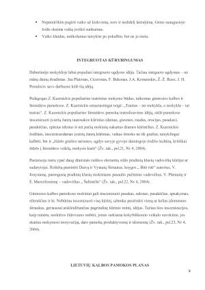 Kūrybiškumo ugdymas lietuvių kalbos pamokose. Paveikslėlis 9