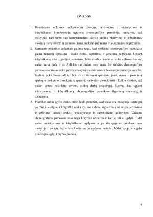 MOKYMO(SI) METODŲ, ORIENTUOTŲ Į INICIATYVUMO IR KŪRYBIŠKUMO KOMPETENCIJŲ UGDYMĄ, TAIKYMAS. Paveikslėlis 9