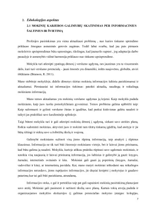 MOKYNIŲ VERSLUMO UGDYMAS. Paveikslėlis 8