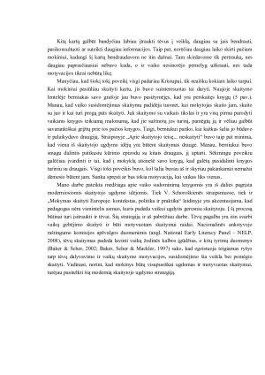 PRADINIŲ KLASIŲ MOKINIO SUDOMINIMAS. Paveikslėlis 5