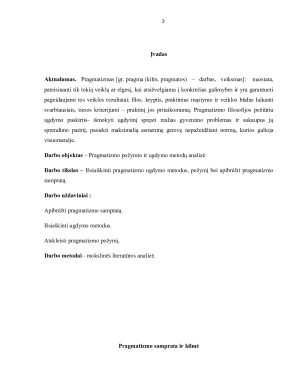 PRAGMATIZMO POŽYMIS IR UGDYMO METODAI. Paveikslėlis 3