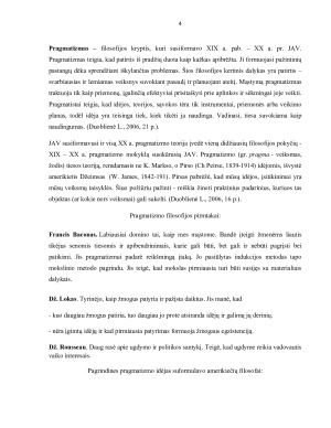 PRAGMATIZMO POŽYMIS IR UGDYMO METODAI. Paveikslėlis 4