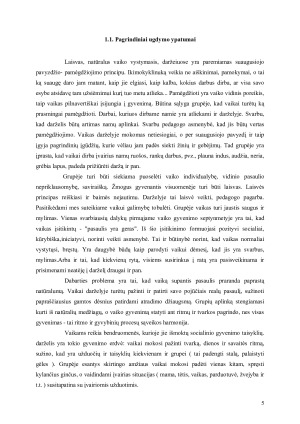 Priešmokyklinis ugdymas. Paveikslėlis 5