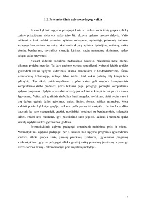 Priešmokyklinis ugdymas. Paveikslėlis 6
