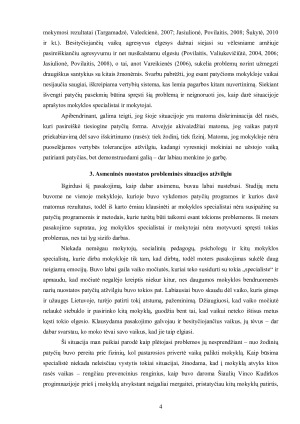 Rasės diskriminacija mokykloje priekabiavimo (patyčių) forma. Paveikslėlis 4