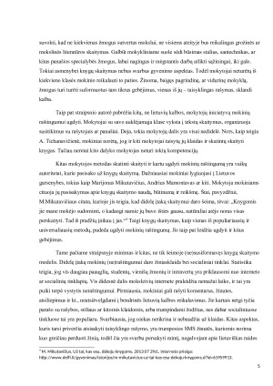 Raštingumo ugdymas. Paveikslėlis 5