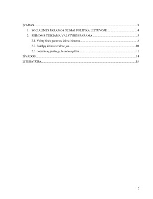 SOCIALINĖ PARAMA NEPASITURINČIOMS ŠEIMOMS IR TŲ ŠEIMŲ VAIKAMS. Paveikslėlis 2