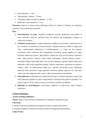 Socialinio darbo gebėjimų praktikumo namų darbas. Paveikslėlis 5