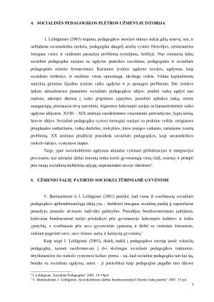 SOCIALINIO PEDAGOGO PROFESINĖ KOMPETENCIJA, SOCIALINIS PEDAGOGINIS DARBAS UŽSIENIO ŠALYSE. Paveikslėlis 7