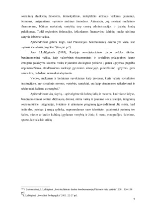 SOCIALINIO PEDAGOGO PROFESINĖ KOMPETENCIJA, SOCIALINIS PEDAGOGINIS DARBAS UŽSIENIO ŠALYSE. Paveikslėlis 9