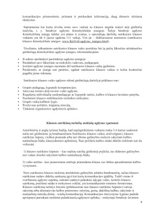 Specialiųjų poreikių vaikų ugdymas - klausos ir regos sutrikimų kompensavimas. Paveikslėlis 6