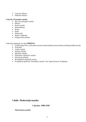 Š.Nako vadovėlio „Šiuolaikinė muzika“ analizė. Paveikslėlis 6