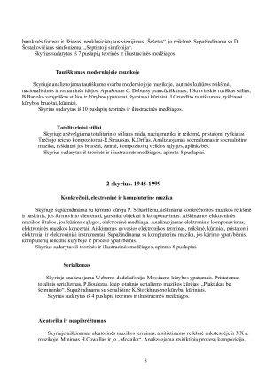 Š.Nako vadovėlio „Šiuolaikinė muzika“ analizė. Paveikslėlis 8