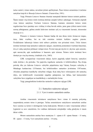 ŠEIMOS IR TEISĖS PROBLEMOS LDK. Paveikslėlis 9