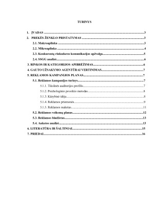 „Karūnos“ PREKĖS ŽENKLO REKLAMOS KAMPANIJA. Paveikslėlis 2