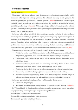 ETINĖS PROBLEMOS MARKETINGE. Paveikslėlis 4