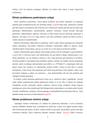 ETINĖS PROBLEMOS MARKETINGE. Paveikslėlis 9
