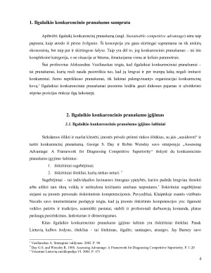 ILGALAIKIS KONKURENCINIS PRANAŠUMAS. Paveikslėlis 4