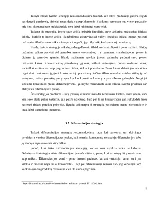 ILGALAIKIS KONKURENCINIS PRANAŠUMAS. Paveikslėlis 8