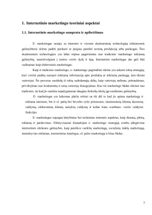 Internetinis marketingas samprata, priemonės ir galimybės. Paveikslėlis 3