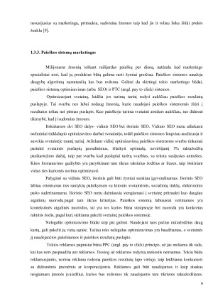 Internetinis marketingas samprata, priemonės ir galimybės. Paveikslėlis 9