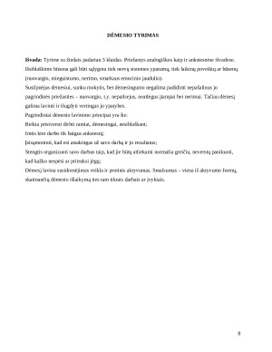 Psichologijos pažinimo procesų tyrimas. Paveikslėlis 8