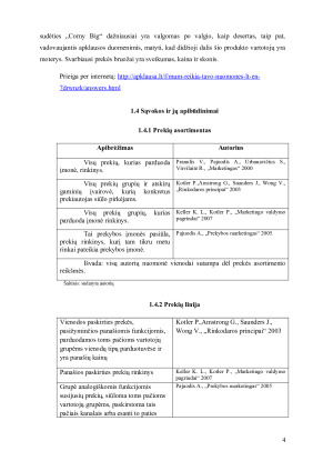 Javainių „Corny Big“ marketingo analizė. Paveikslėlis 4