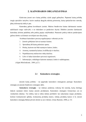 Kainodara, kainų nustatymo metodai. Paveikslėlis 6