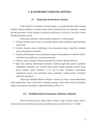 Kainodara, kainų nustatymo metodai. Paveikslėlis 9