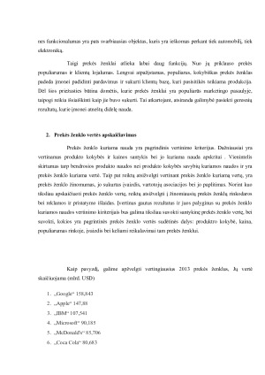 Kas yra prekės ženklas ir kuo jis svarbus įmonėms bei vartotojams. Paveikslėlis 4