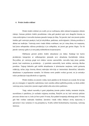 Kas yra prekės ženklas ir kuo jis svarbus įmonėms bei vartotojams. Paveikslėlis 6