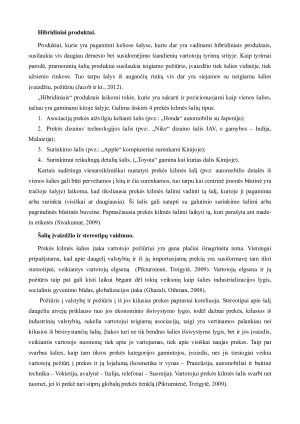 PREKĖS - PREKĖS ŽENKLO KILMĖS EFEKTAS. Paveikslėlis 4