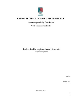 Prekės ženklų registravimas Lietuvoje