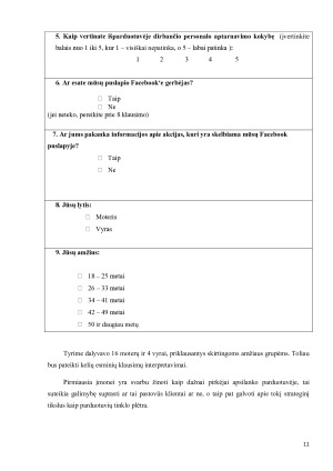 Prekybos įmonės marketingo programos analizė ir tobulinimas. Paveikslėlis 10