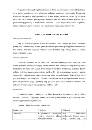 Prekybos įmonės marketingo programos analizė ir tobulinimas. Paveikslėlis 7