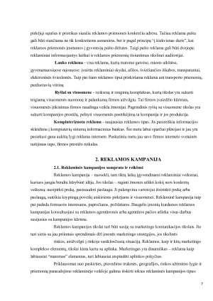 Reklamos kampanijos kūrimas DADU ledų atvejis. Paveikslėlis 7