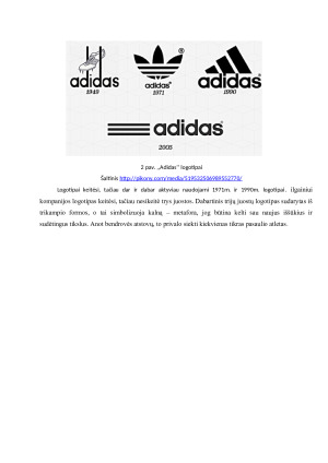 RINKODAROS PLANAS ,, ADIDAS‘‘ PREKĖS ŽENKLUI. Paveikslėlis 6