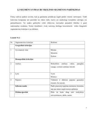 TUŠINUKO SU LEMPUTE ĮVEDIMO Į RINKĄ MARKETINGO SPRENDIMAI. Paveikslėlis 7