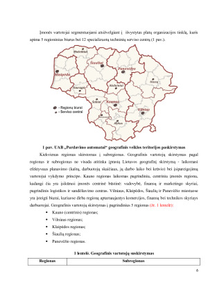 UAB „PARDAVIMO AUTOMATAI“ SANTYKIŲ MARKETINGO SPRENDIMAI. Paveikslėlis 6