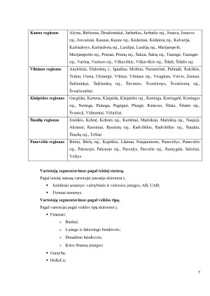 UAB „PARDAVIMO AUTOMATAI“ SANTYKIŲ MARKETINGO SPRENDIMAI. Paveikslėlis 7