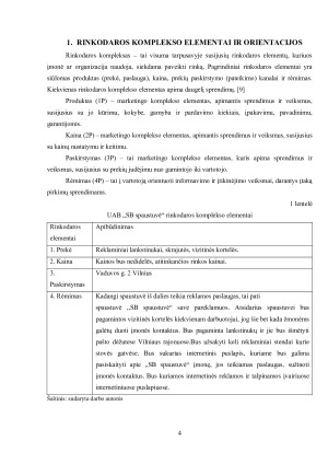 UAB „SB spaustuvė“ rinkodaros projektas. Paveikslėlis 4