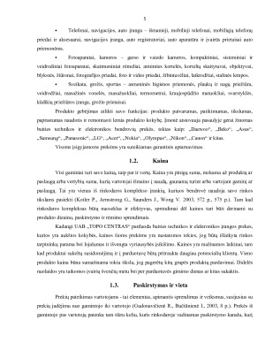 UAB „TOPO CENTRAS“ RINKODAROS KOMPLEKSO ANALIZĖ. Paveikslėlis 5