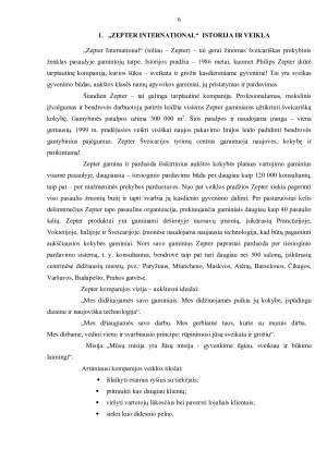UAB „ZEPTER INTERNACIONAL“ KONKURENTŲ STRATEGIJOS ANALIZĖ. Paveikslėlis 6