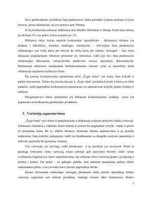 UAB „Žygio batai“ IMK planas. Paveikslėlis 5