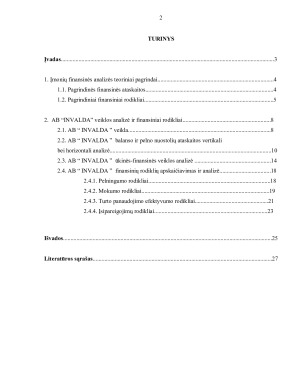 AB  INVALDA finansinė analizė ir rodiklių skaičiavimas. Paveikslėlis 2