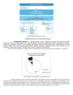 AB „Lietuvos dujos“ finansinės būklės analizė. Paveikslėlis 2
